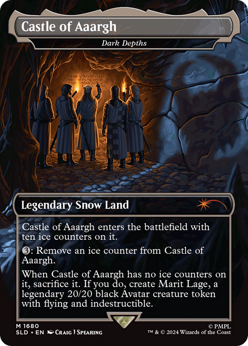 Castle of Aaargh - Dark Depths (SLD-1680) - Secret Lair Drop / Castle of Aaargh (Borderless)