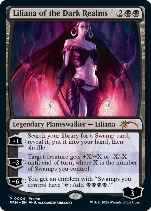 Liliana of the Dark Realms (MEDIA-2024-8) - Media Promos Foil