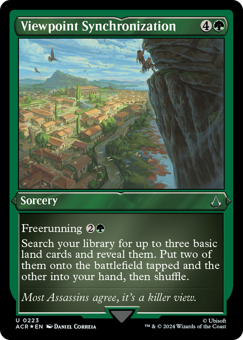 Viewpoint Synchronization (Foil Etched) (ACR-223) - Assassin's Creed Foil