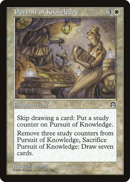 Pursuit of Knowledge (STH-) - Stronghold