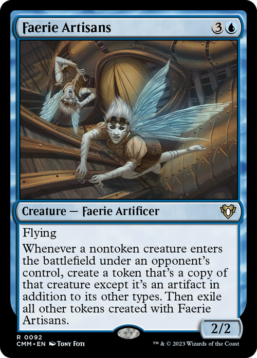 Faerie Artisans (CMM-092) - Commander Masters Foil