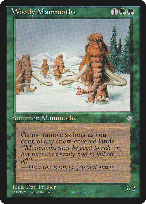 Woolly Mammoths (ICE-) - Ice Age
