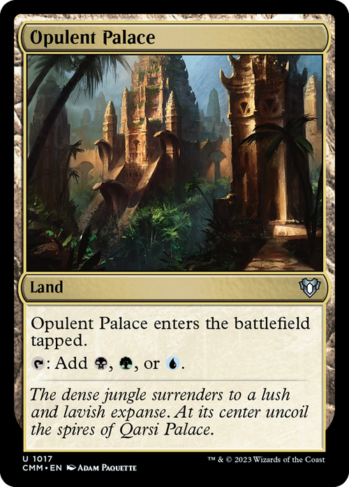 Opulent Palace (CMM-1017) - Commander Masters
