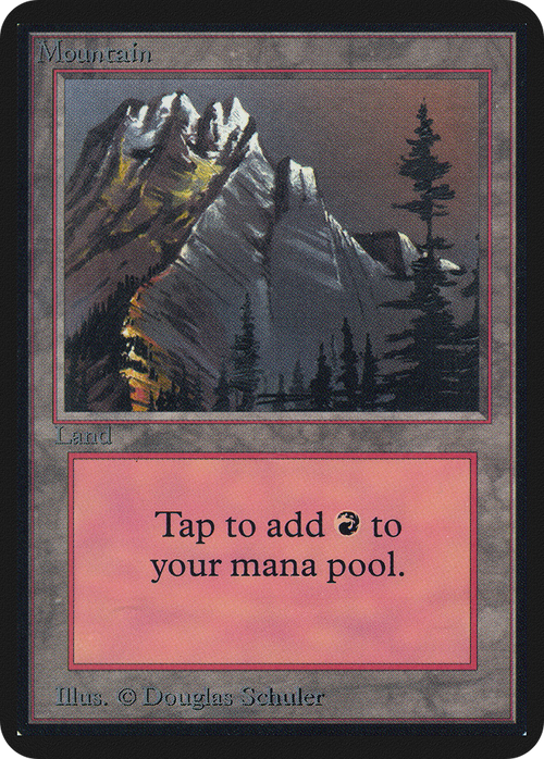 Mountain (A) (LEA-) - Limited Edition Alpha