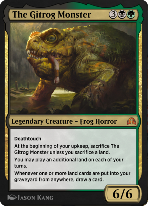 The Gitrog Monster (PANA-103) - MTG Arena Promos