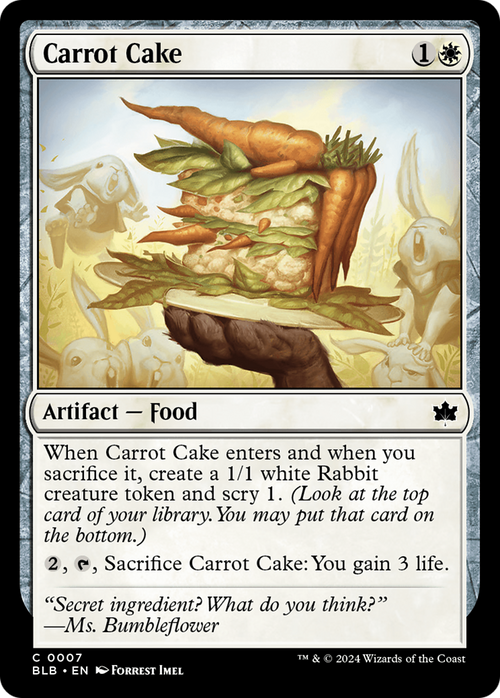 Carrot Cake (BLB-007) - Bloomburrow