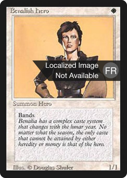 Benalish Hero (FBB-) - Foreign Black Border
