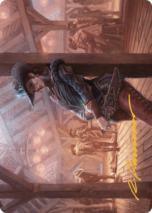 Marchesa, Dealer of Death // Marchesa, Dealer of Death (AOTJ-027) - Outlaws of Thunder Junction Art Series (Borderless)