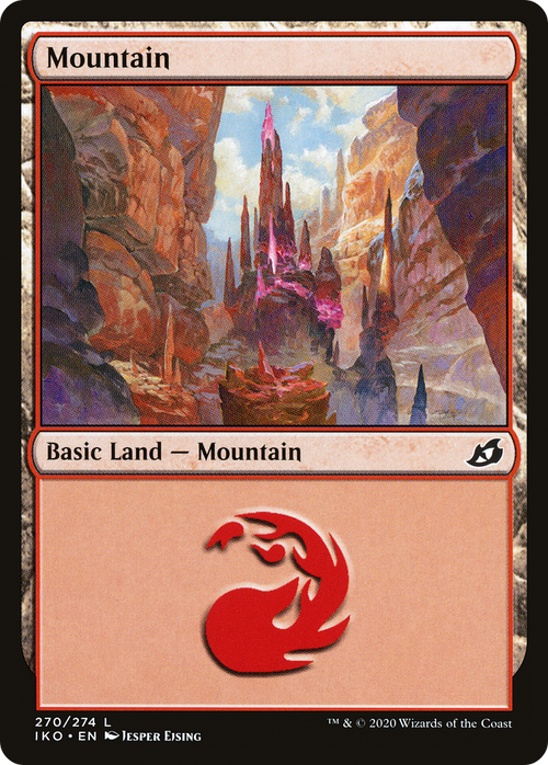 Mountain (270) (IKO-270) - Ikoria: Lair of Behemoths Foil