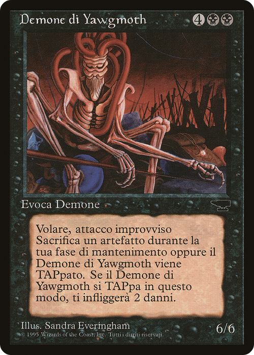 Yawgmoth Demon (Italian) (REN-) - Rinascimento