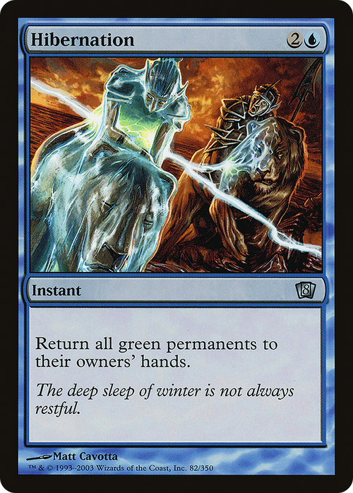 Hibernation (8ED-082) - 8th Edition Foil