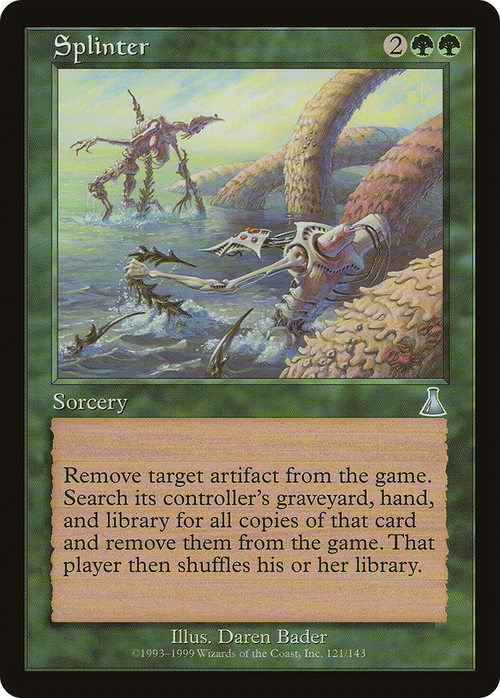 Splinter (UDS-121) - Urza's Destiny Foil
