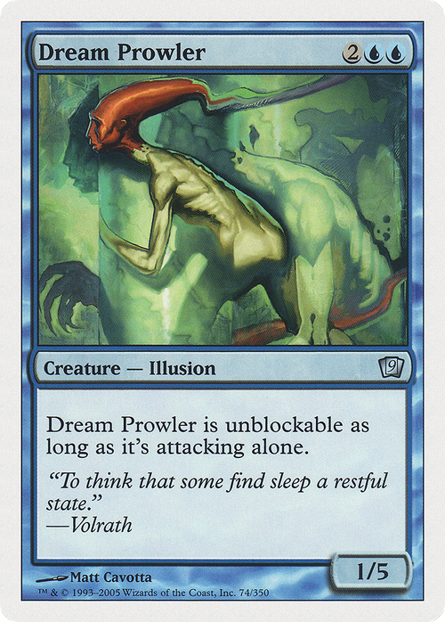 Dream Prowler (9ED-074) - 9th Edition Foil