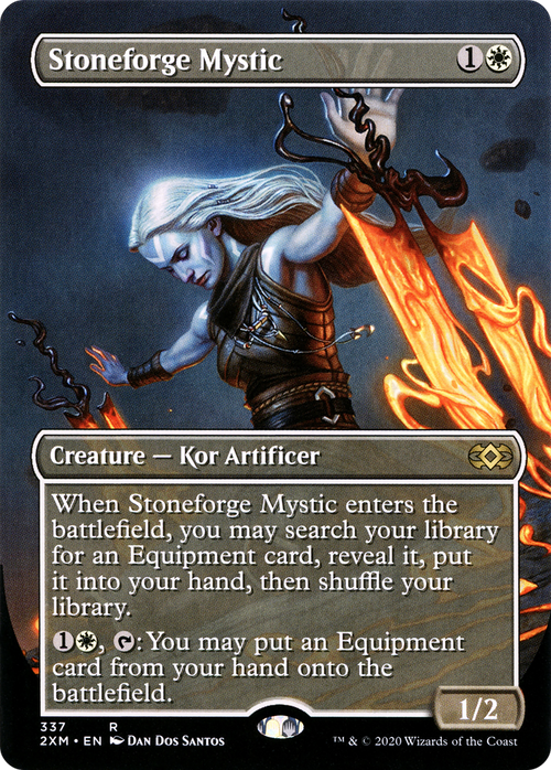 Stoneforge Mystic (Borderless) (2XM-337) - Double Masters Foil