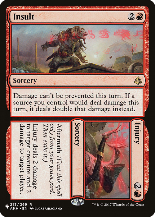 Insult // Injury (LIST-213/269) - The List