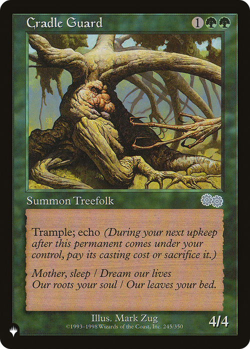 Cradle Guard (LIST-USG-245) - The List