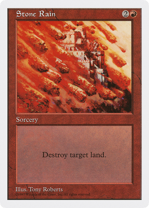 Stone Rain (5ED-) - Fifth Edition