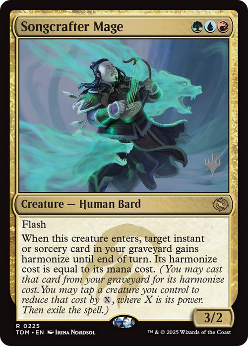 Songcrafter Mage (PPTDM-225P) - Promo Pack: Tarkir: Dragonstorm