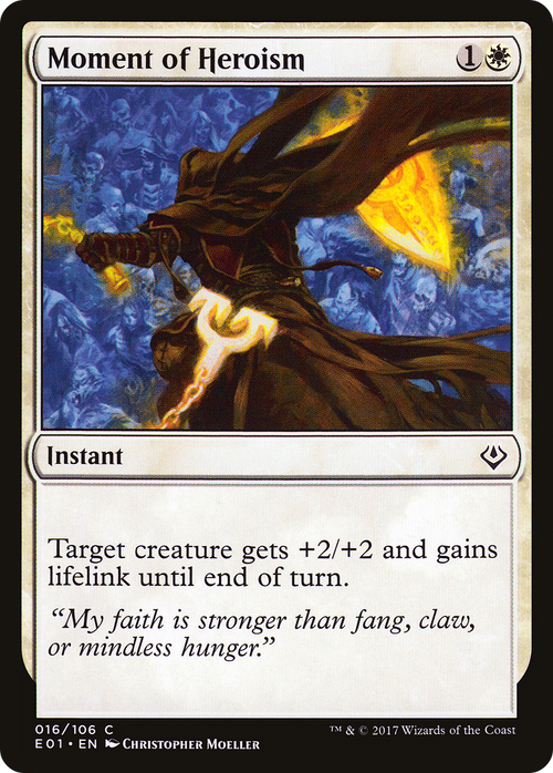 Moment of Heroism (AC2-016) - Archenemy: Nicol Bolas