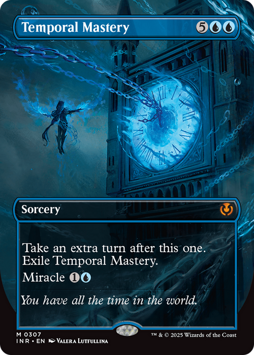 Temporal Mastery (Borderless) (INR-307) - Innistrad Remastered: (miracle) Foil