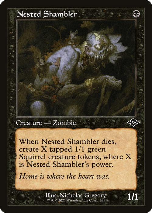 Nested Shambler (Retro Frame) (MH2-399) - Modern Horizons 2