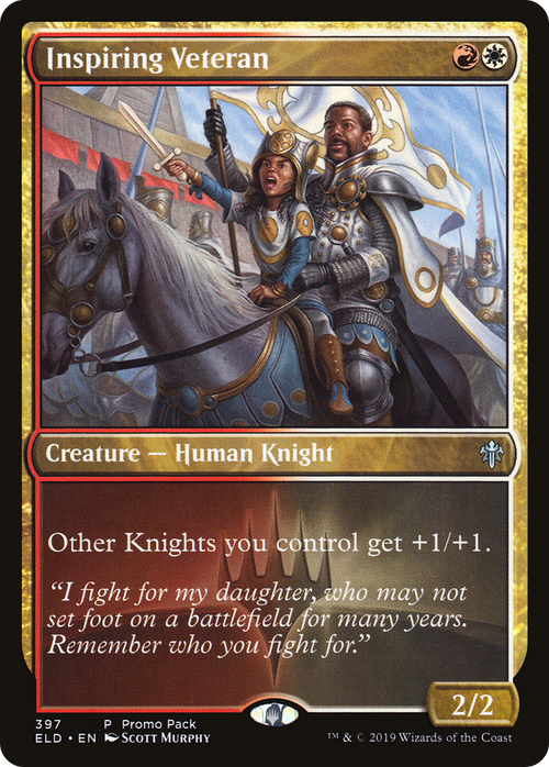Inspiring Veteran (PPELD-397) - Throne of Eldraine