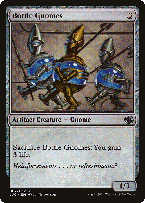 Bottle Gnomes (DD3-007) - Duel Decks Anthology: Jace vs. Chandra