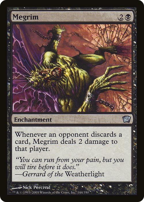 Megrim (9ED-144) - 9th Edition Foil