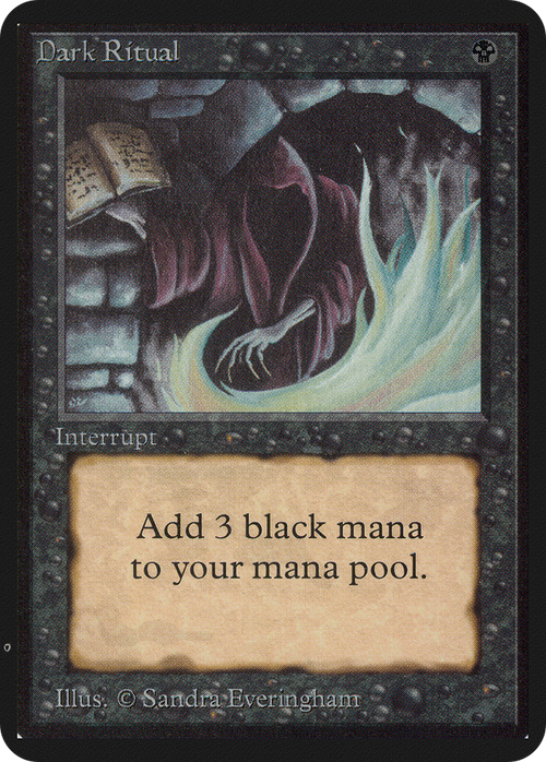Dark Ritual (LEA-) - Limited Edition Alpha
