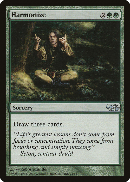 Harmonize (EVG-022) - Duel Decks: Elves vs. Goblins