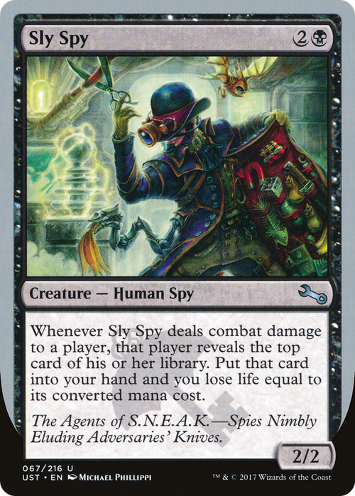 Sly Spy (E) (UST-067) - Unstable