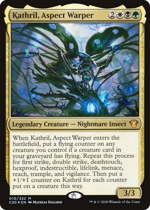 Kathril, Aspect Warper (C20-010) - Commander 2020 Foil