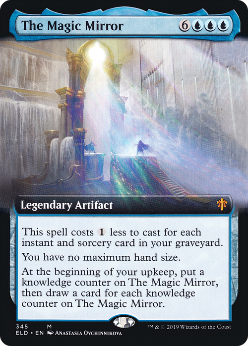 The Magic Mirror (Extended Art) (ELD-345) - Throne of Eldraine: (Extended Art)