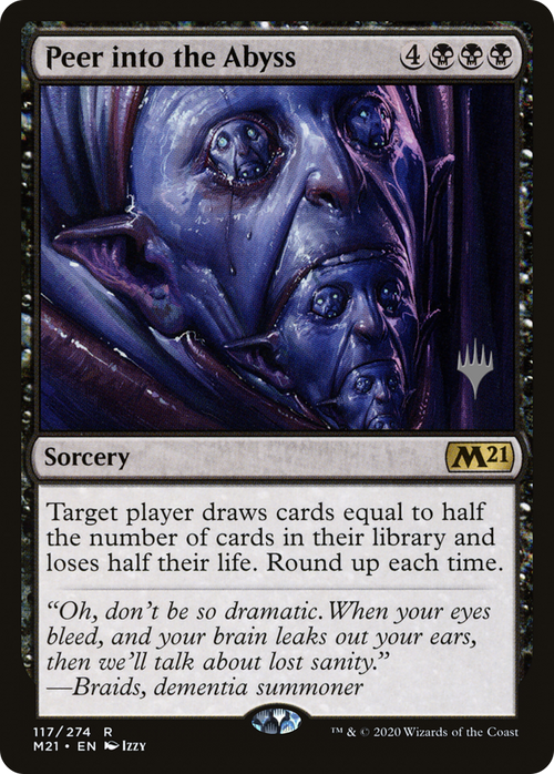 Peer into the Abyss (PPM21-117) - Core Set 2021 Promos Foil