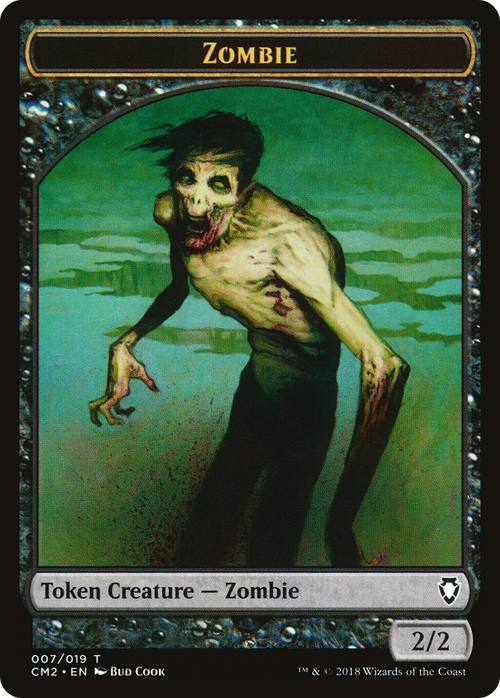 Zombie Token (CM2-007) - Commander Anthology Volume II Tokens