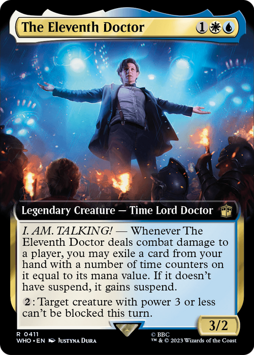 The Eleventh Doctor (Extended Art) (WHO-411) - Doctor Who: (Extended Art) Foil