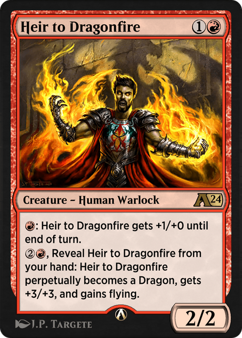 Heir to Dragonfire (YWOE-010) - Alchemy: Wilds of Eldraine