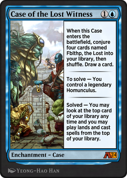 Case of the Lost Witness (YMKM-004) - Alchemy: Murders at Karlov Manor