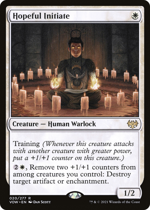 Hopeful Initiate (VOW-020) - Innistrad: Crimson Vow