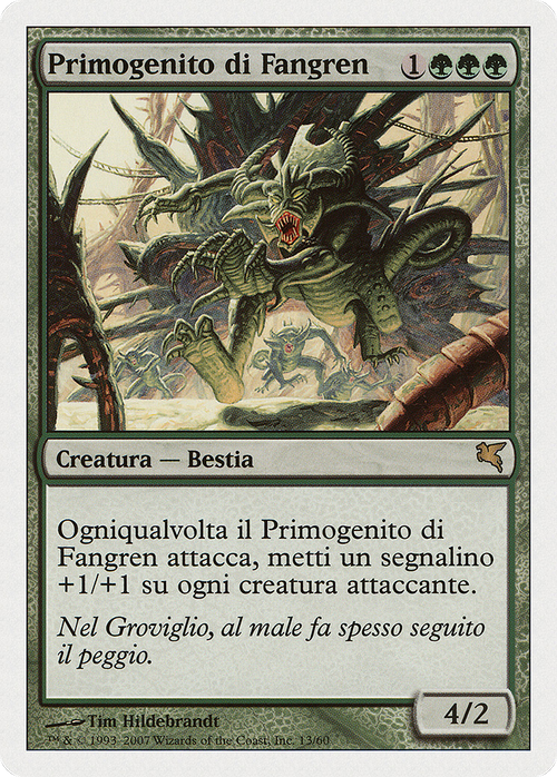 Fangren Firstborn (Italian) - "Primogenito di Fangren" (PSAL-K13) - Salvat 2005