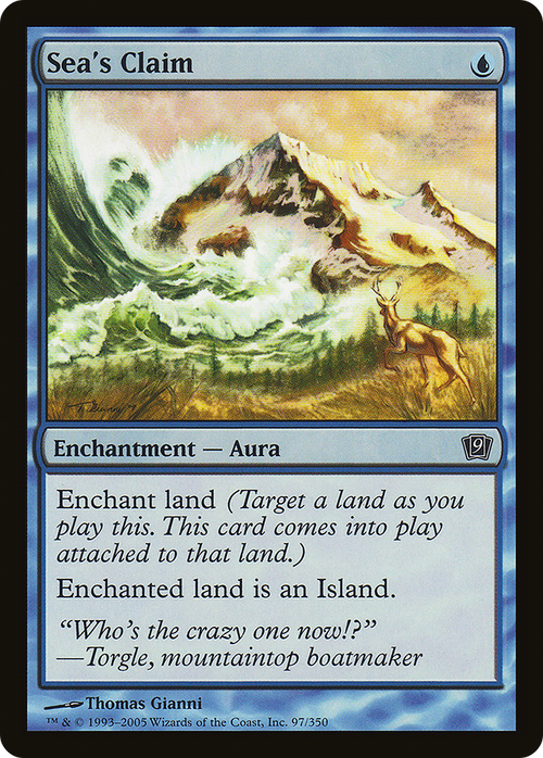 Sea's Claim (9ED-) - 9th Edition Foil