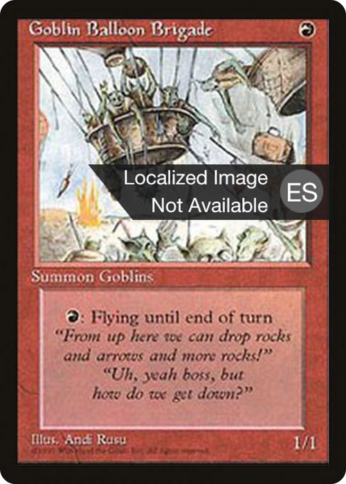 Goblin Balloon Brigade (4BB-) - Fourth Edition Foreign Black Border