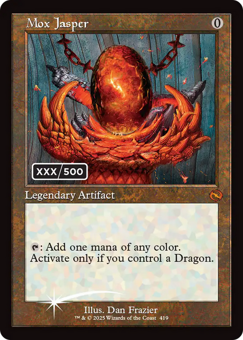 Mox Jasper (TDM-419) - Tarkir: Dragonstorm Foil