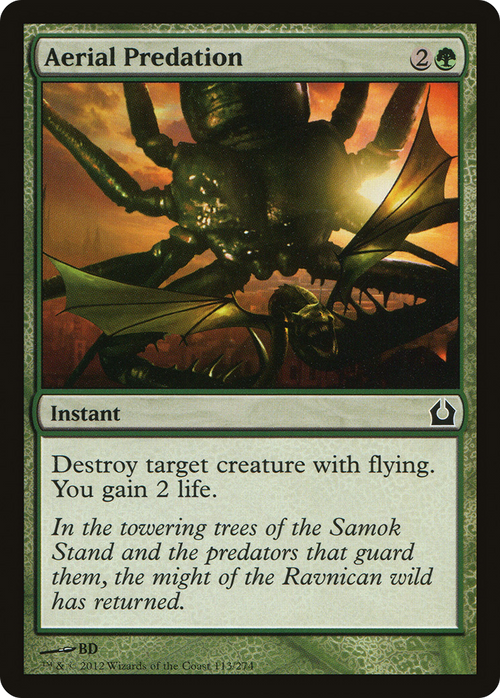 Aerial Predation (RTR-113) - Return to Ravnica Foil