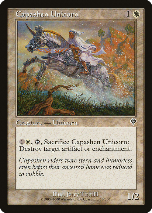 Capashen Unicorn (INV-010) - Invasion