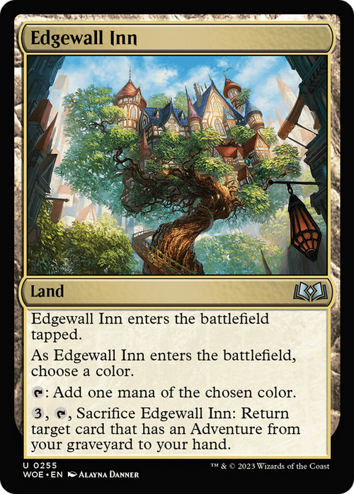 Edgewall Inn (WOE-255) - Wilds of Eldraine Foil