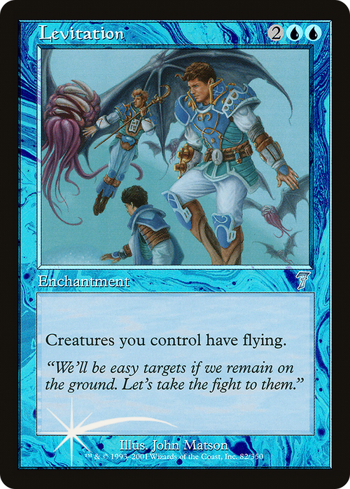 Levitation (7ED-082) - 7th Edition Foil