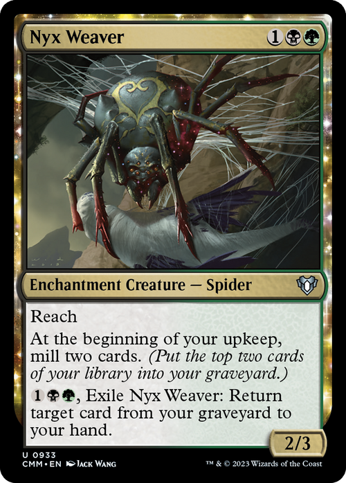 Nyx Weaver (CMM-933) - Commander Masters: (enchantment)