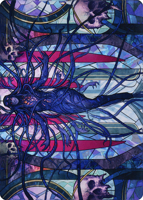 Braids, Arisen Nightmare // Braids, Arisen Nightmare (ADMU-066) - Dominaria United Art Series (Borderless) Foil