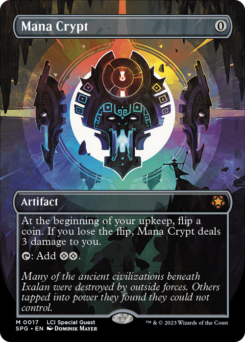 Mana Crypt (Borderless) (SPG-017) - Special Guests